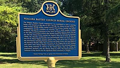 Niagara Baptist Church Burial Ground